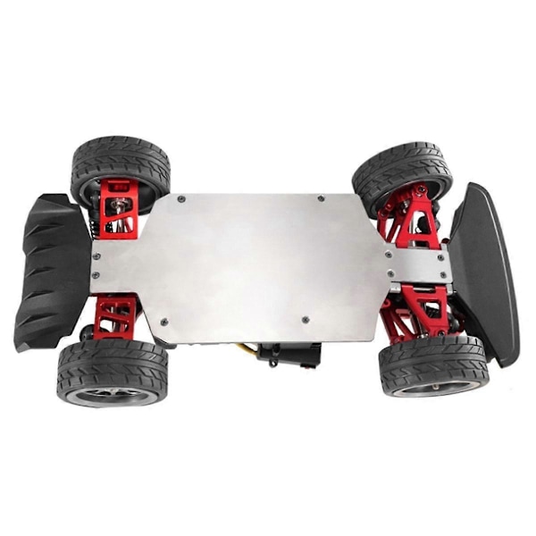 Til 1/14 14301 14302 14303 RC Bil Rustfrit Stål Base Chassis Armor Opgraderingsdele Tilbehør