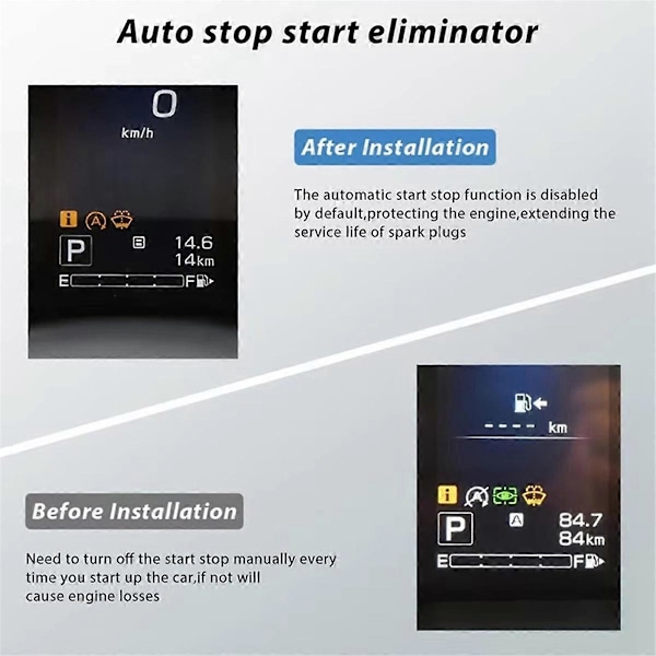 För Subaru Outback 2015-2020 Auto Start Stop Eliminator A-Off Switch