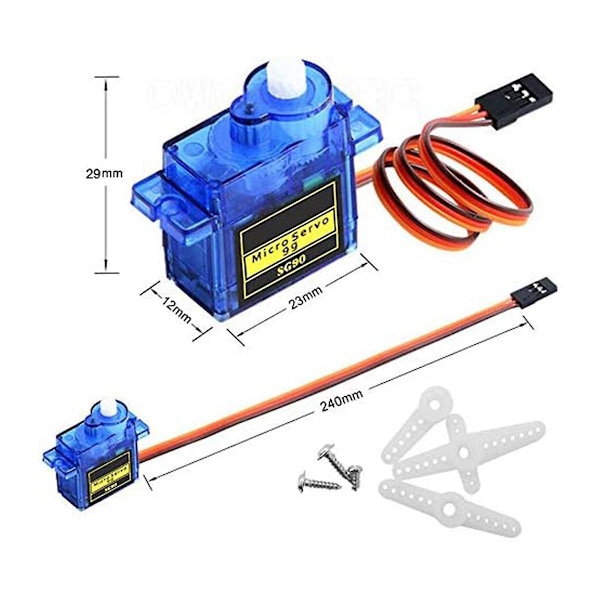 2212 1400KV Motor+30A ESC+SG90 Servo+8060 Propeller Set för RC Flygplan Quadcopter Fastvingat Flygplan Helikopter