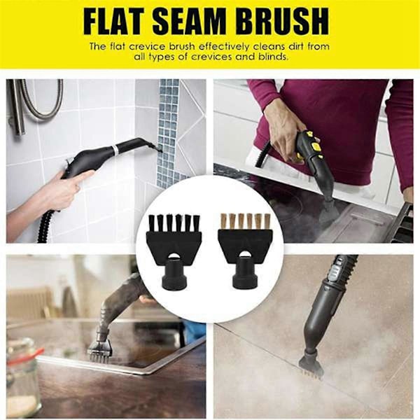 Til Karcher SC1 SC2 SC3 SC4 Damp Udskiftningsdyse Børste