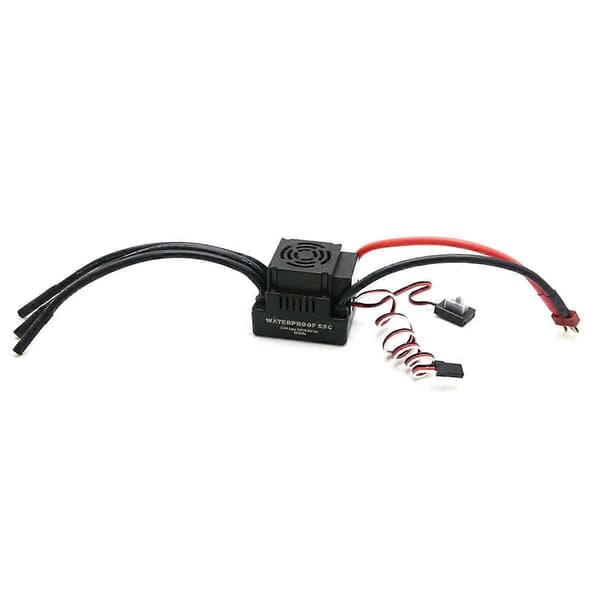 Rc 80A Børsteløs ESC Elektrisk Hastighetskontroller med 5.8V / 3A SBEC 2-4S Programmeringskort for 1/8 1:8 RC Bil (Plugg)