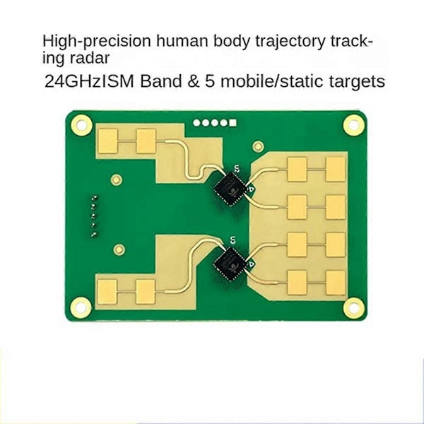 24G 2T4R LD2461 Smart Home Sensor för Avståndsspårning av Mänsklig Närvaro, Rörelsemodul HLK-LD2461 för Sma