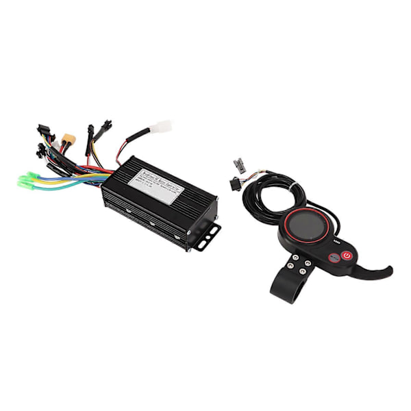 M4 Motor Borstlös Kontroller V889 LCD Display Set 24V 36V 48V Elektrisk Cykel Scooter Borstlös Kontroller Kit