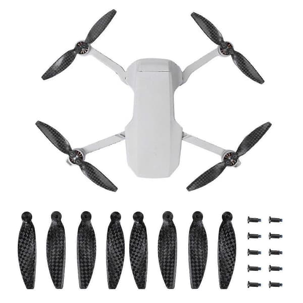 4/8 stk. Fiberpropellerblad for Mavic Mini 2 Rc Dr Tilbehør