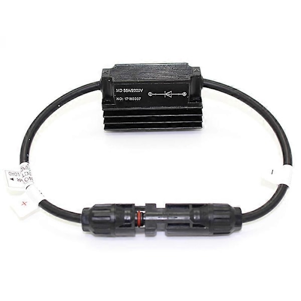 1 st Utomhus 55Amp DC 2000V Solpanel In-Line Diodkontakt IP67