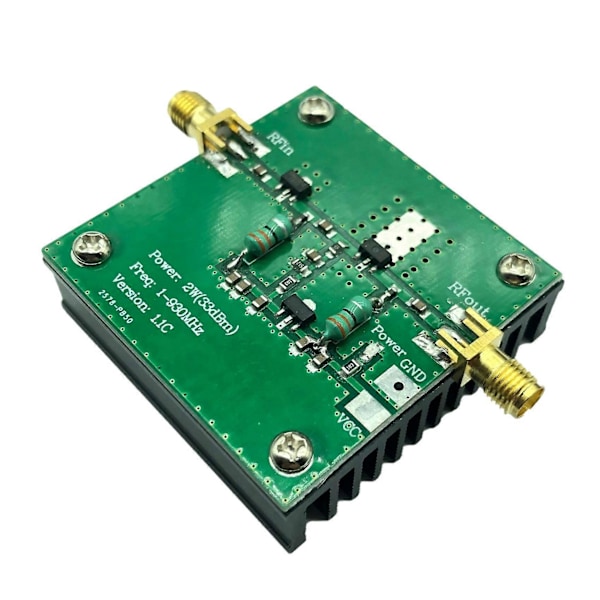 1--930MHz 2.0W 2W RF Bredbands Effektförstärkarmodul
