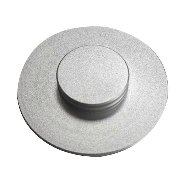 Pladespiller Stabilisatorklemme til LP Vinyl Pladespillere Disk til Stabilisatorvægt til CDM12.1, CDM12.2 Sølv Stort Hul