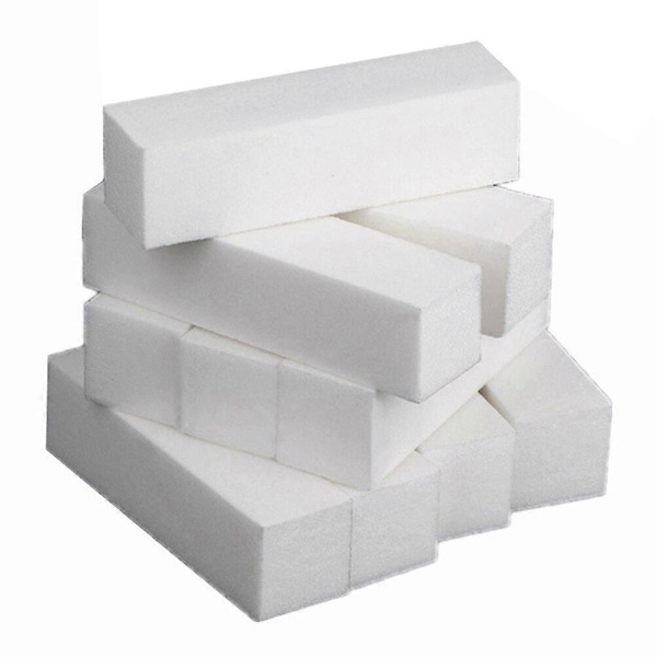 20 st Nagel Slipande Buffer Sandpapper Block Svamp Filar Manikyr Poleringsverktyg