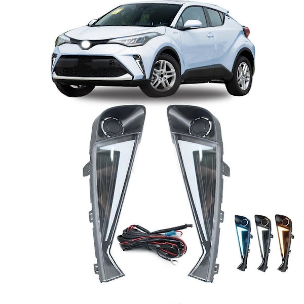 LED Varselljus för Toyota Dynamisk Blinkers Dimljus