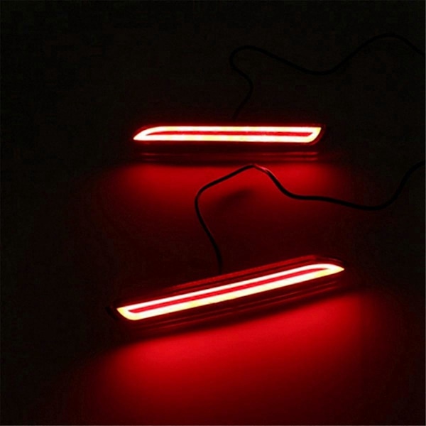2 paria Led takapuskurin heijastin takajarruvalopalkki