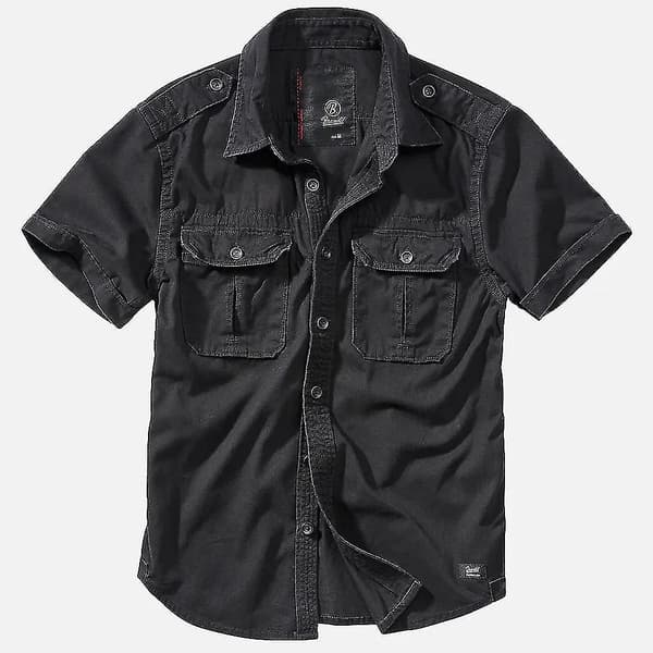 Vintage lyhythihainen paita Black M