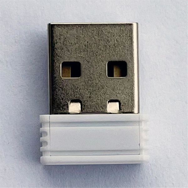 Mus Jigglers Mover Odetekterbar Automatisk USB-Port Skakare Vicka för Laptop Håller Datorn Vaken Musrörelse Vit