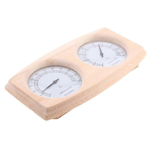 Digital Hygrometer Ånghygrometer Fuktighetstemperaturmätare Trähygrotermograf Mini Hygrotermograf Badtunnor Hygrometer