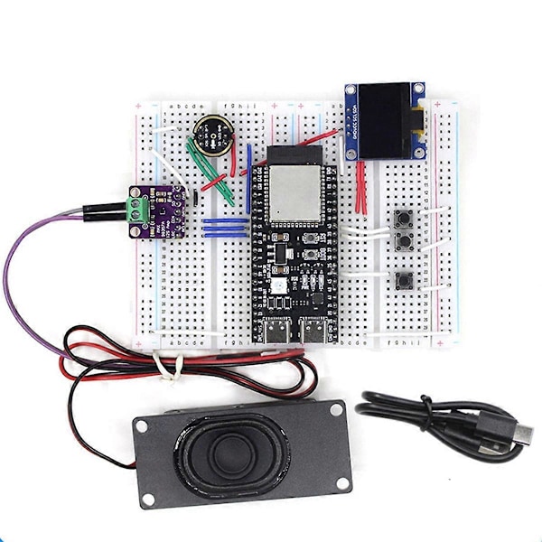 AI Röstchattrobot ESP32-S3 Utvecklingskort Kopplingsdäck 0.96 tum