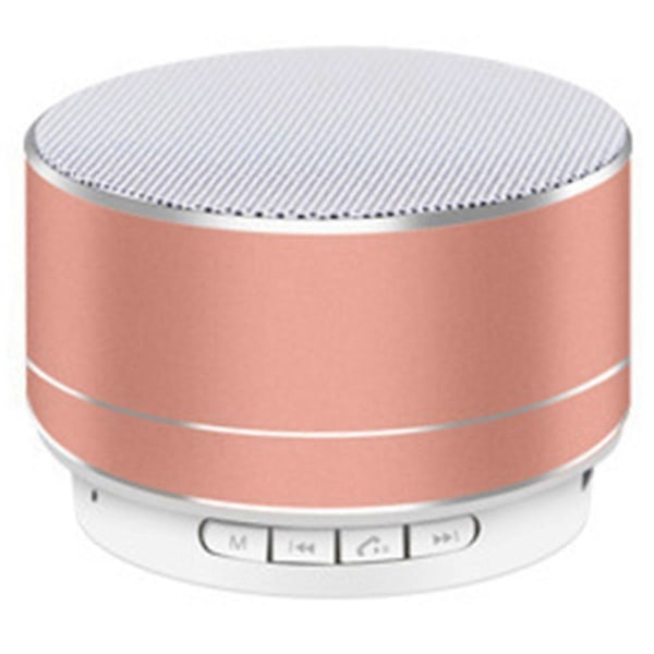 A10 Mini Bluetooth-högtalare Utomhus Cannon Subwoofer Roséguld