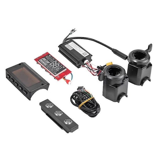 En uppsättning Controller Kit 36V LENZOD Controller Tumhandtag för