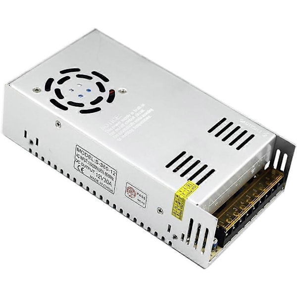 12V 30A DC Universell Reglerad Switchande Strömförsörjning 360W Lämplig För Olika Projekt