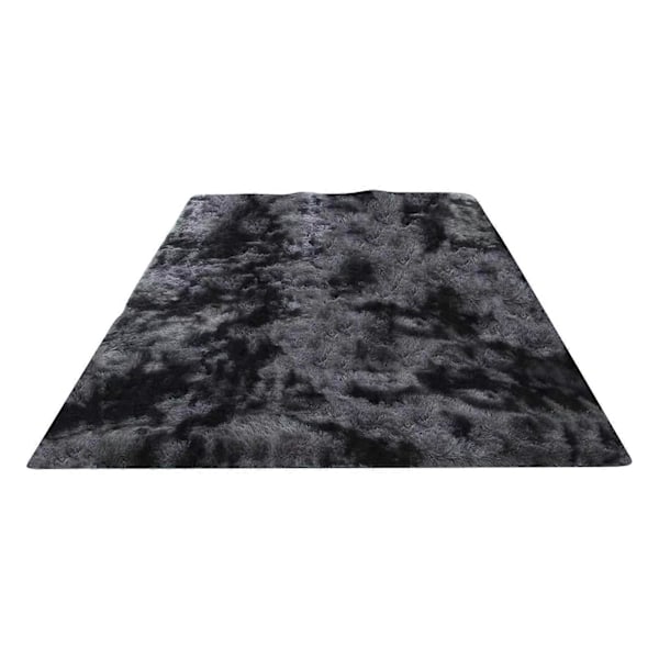 Luddig Matta för Vardagsrum Mjuk Plysch Inomhus Sovrumsmatta Batik Förtjockad Halkfri Fluffig Fuskpälsmatta Barnkammare Barn Pojkar Flickor Rum Golvmatta Dark Gray 60cm