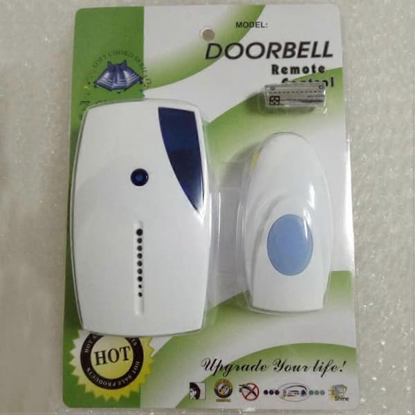 Smart Trådlös Dörrklocka Sladdlös 36 Melodier Dörrklocka LED-indikator för Hemsäkerhet