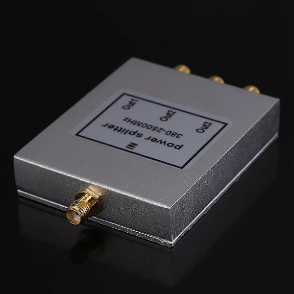 3-vägs SMA-effektfördelare 380Mhz-2500MHz, SMA-hona effektfördelare