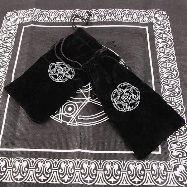 1 stk. Tarot Opbevaringsposer Alter Tarot Æske Tarotkort Spådomspose
