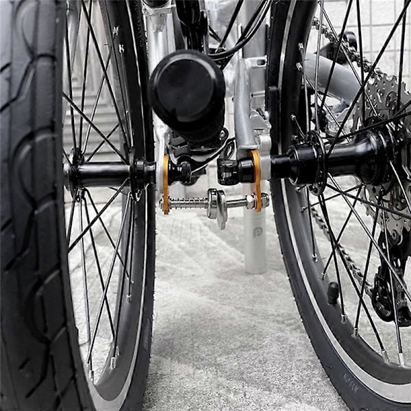 Fällbar Cykel Magnet Adapter Säte för FNHON 1611 Delar Röd