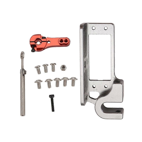 Servo Parabolisk Switch Enhet Luftfarkost Kastanordning+25T Servoarm för Fjärrkontroll Bil RC Röd 25T Servoarm