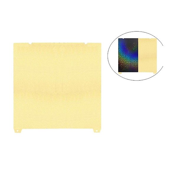 Texturerad PEI Byggplatta Slät PEY-platta med Positioneringsplats 235X235mm Fjäderstål Utskriftsbädd för K