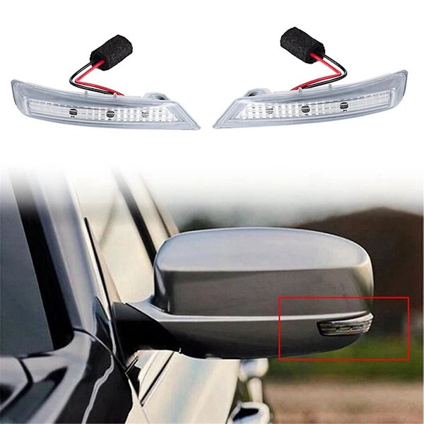 Bil Backspegel Blinkers Höger Sida Spegel LED Blinkerslampa för Grand Caravan 68052078AB
