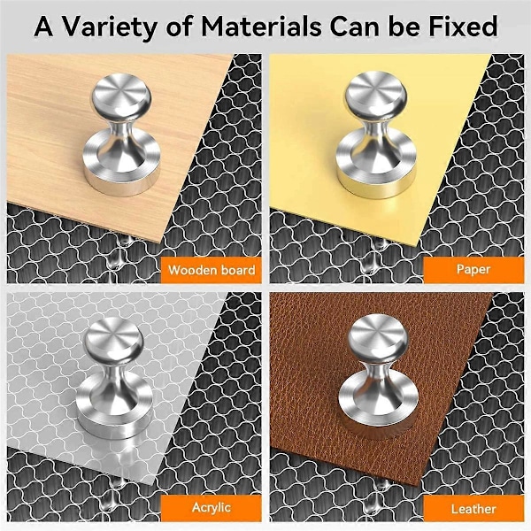 4 st Honeycomb Material Pin, Magnetisk Modul för Honeycomb Paneler