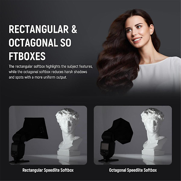 Universal Extern Blixtskydd Fyllnadsljus Portabel Mini Softbox Takblixt 20X30cm för DSLR-kamera