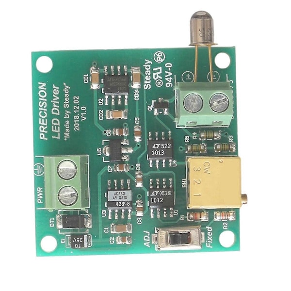 Precision LED Konstantströmsdrivmodul för Optiska Instrument
