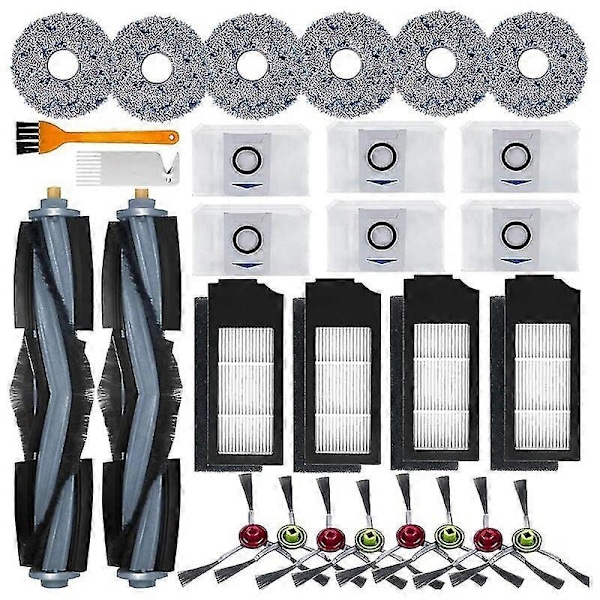 Dammsugarvalsborste Reservdelar Tillbehör För Ecovacs DEEBOT X1 Omni, Ersättningsdelar För Ecovacs Deebot X1 Turbo