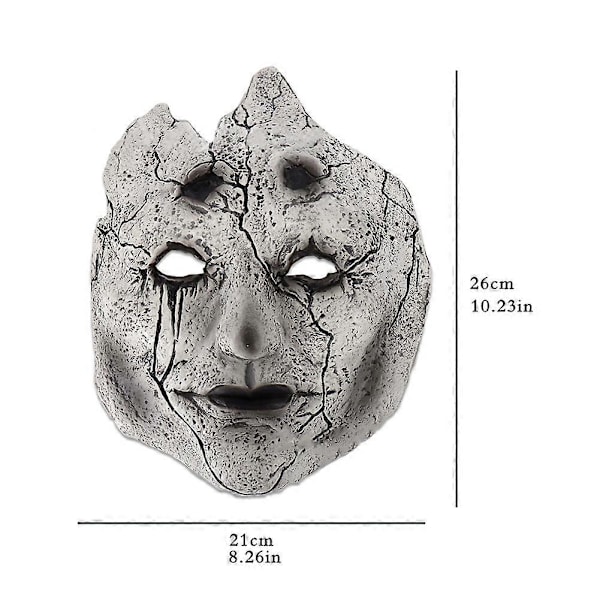 Black Myth Taoist Mask Spel Svart Kollektion