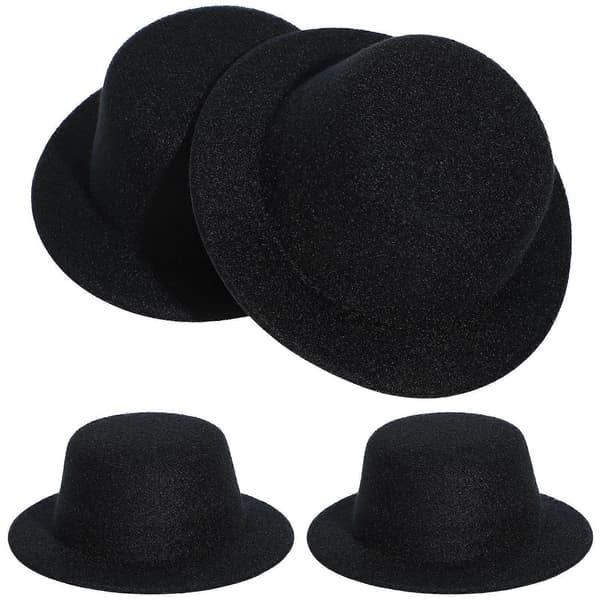 4 stk. DIY Stoff Formelle Hatter Dekorative Formelle Hatter Hodeplagg Lagetilbehør