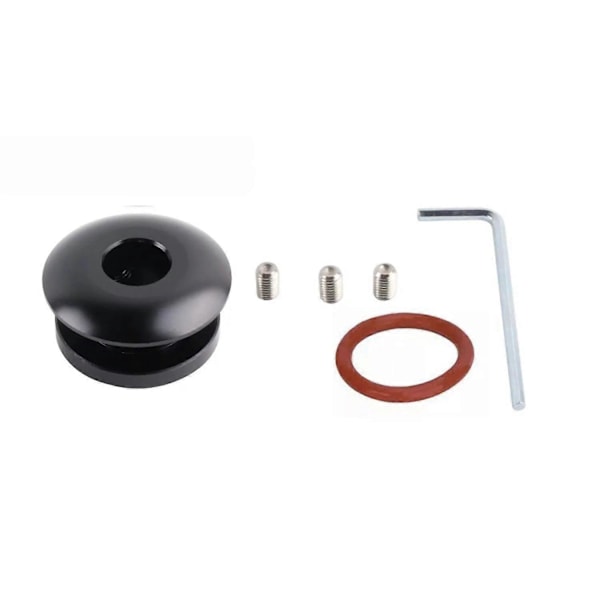 Universal 12mm Växelspaksknopp Damaskhållare Adapter Begränsare Manuell Växelspak Växelspaksknopp Stopp Svart Röd Blå Silver Black