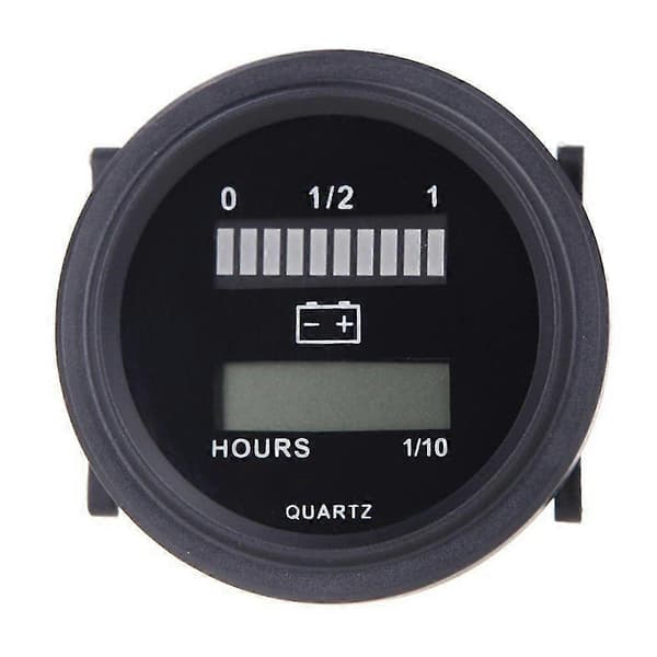 12v/24v/36v/48v/72v Led Digital Status Laddningsindikator