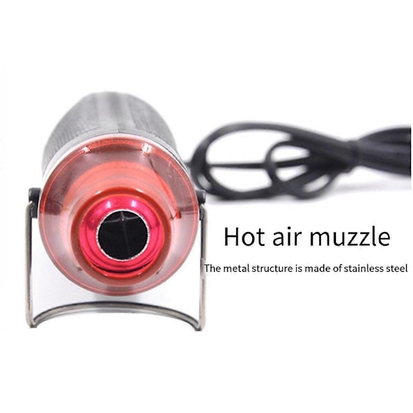 300W Varmluftmaskine Mini Temperaturblæser EU-stik C