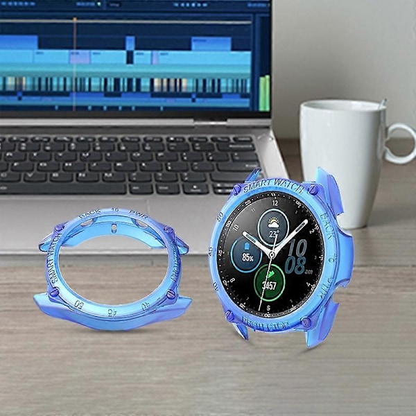 Skyddsfodral Mjuk TPU Anti-fall 41mm/45mm Smart Klocka Ram Skal Skydd för Samsung Galaxy Watch 3 Orange 45mm
