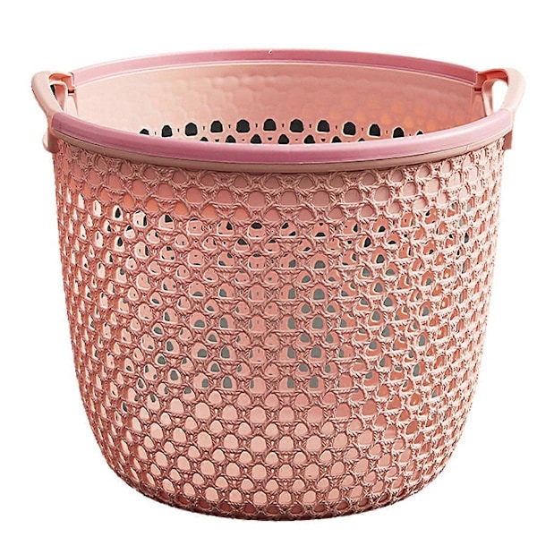 Portabel tvättkorg, tvättkorg, Rosa