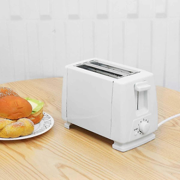 Elektrisk brødrister ovn morgenmad maskine sandwich 2 skiver EU stik