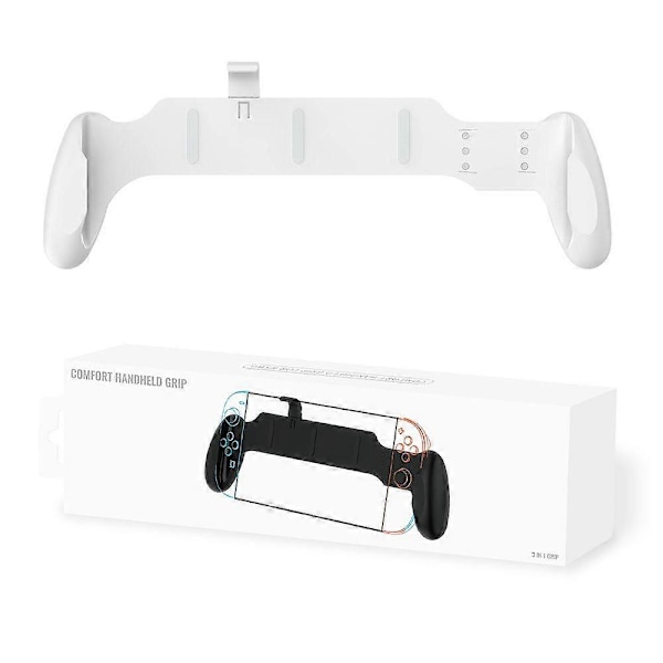 för Switch2 Portal Fodral med Ställ TPU Skyddande Skal Stöttåligt White