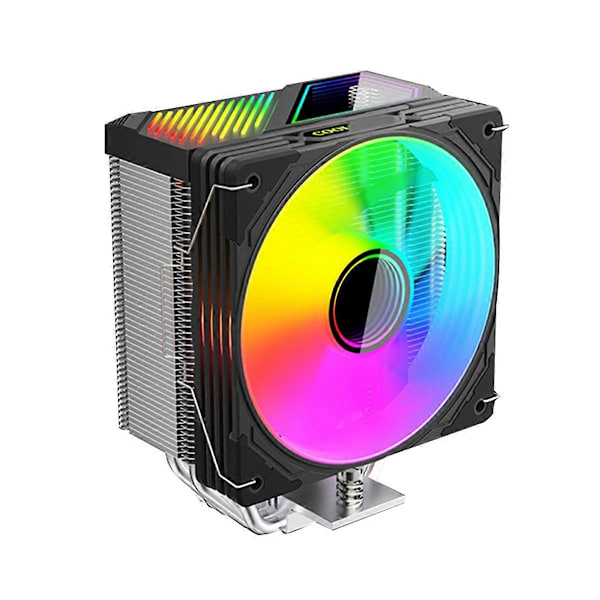 GT600 Digital Display CPU Luftkylare med 1800RPM ARGB A