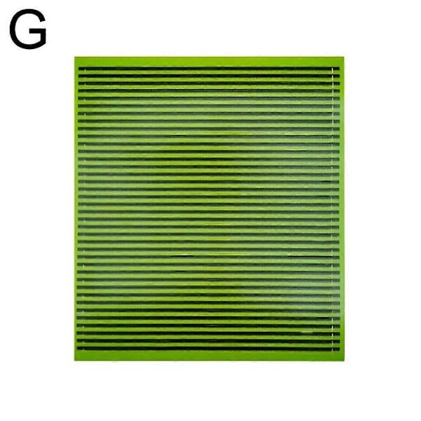 Syntetisk Påfågelfjäderkropp Bug Bond Flugor Flugbindningsmaterial Green