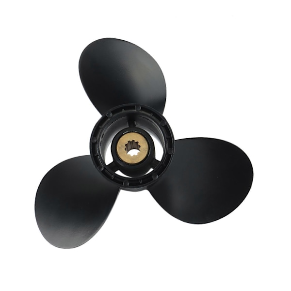Propeller 9 1/4X12 58100-89L50-019 för utombordsmotorer DF9.9B DF15A DF20A Aluminium 10-tandad splines