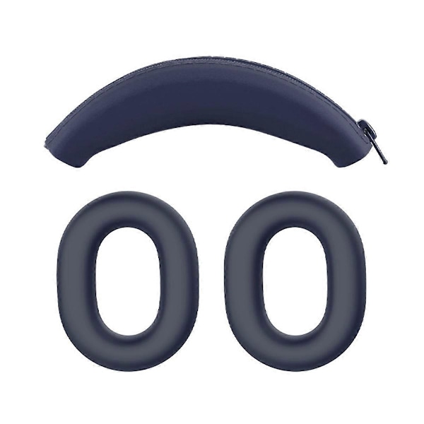 Öronkuddar+Huvudbygel Kit för Headset Silikonskyddsfodral F