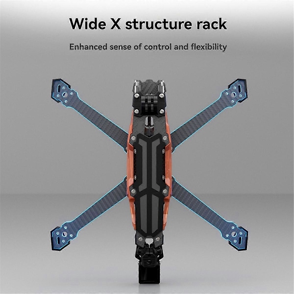 GEP-Vapor-D O4 Pro Ramkit för RC FPV Quadcopter Helikopter 5 Tum