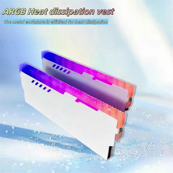 Aluminium Desktop Hukommelsesmodul Varmeafledningsvest