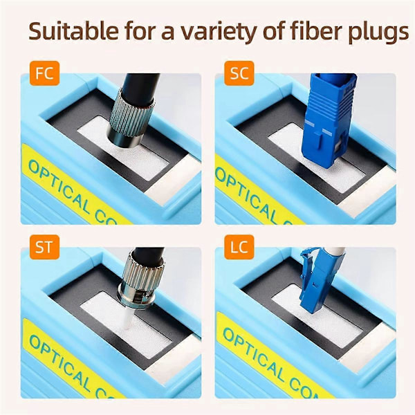 A-550 Fiber Optic Rengöringskassett Fiber Ändyta Rengöringslåda C