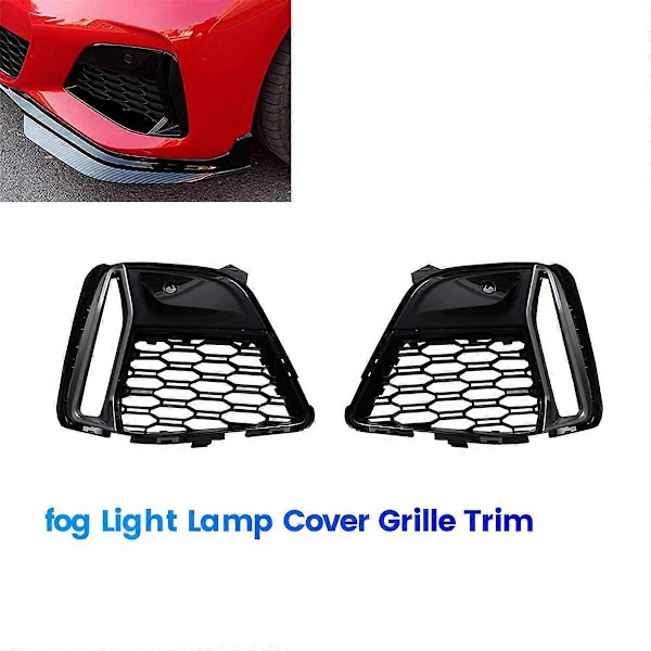 Främre dimljus grill trim för 3-serie G20 G21 G28 M340I 19-22, A